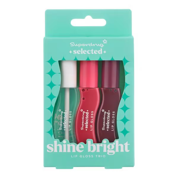 Selected Lip Gloss Trio Gift Set | Superdrug