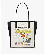 Disney x Kate Spade New York Aristocats Ella North South Tote | Kate Spade Outlet