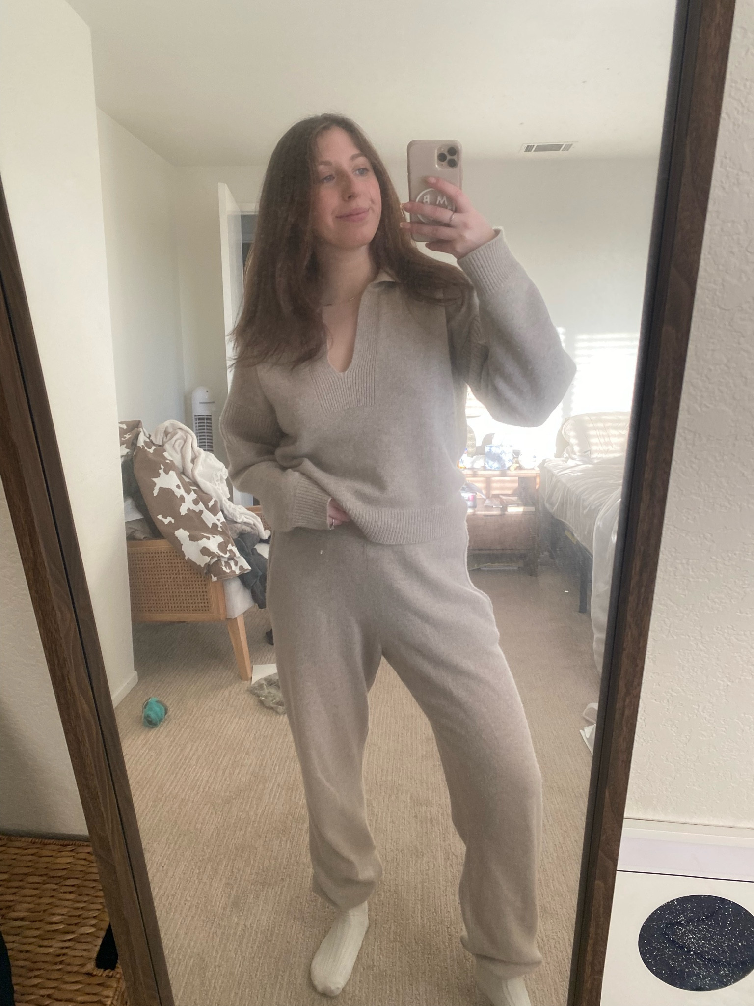 my favorite cashmere brand is having a 60% off sale today only! I literally live in this set it is so high quality and SO comfy 🤍 get it while you can. 

#LTKsalealert #LTKunder100