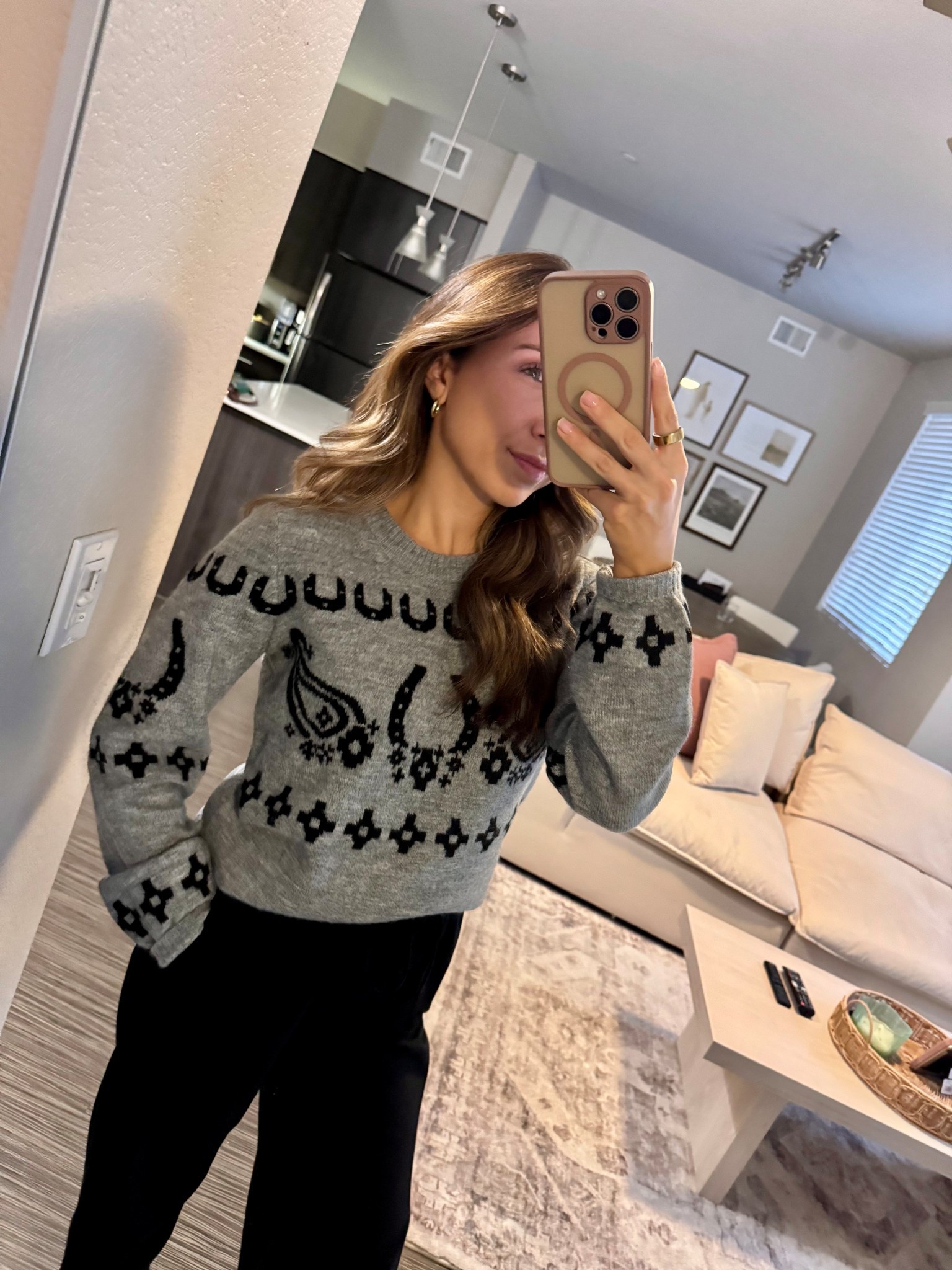 The cutest sweater from Loft!! 🐴

It runs big so size down. Comes in regular and petite! 

#LTKSeasonal #LTKSaleAlert #LTKPetite