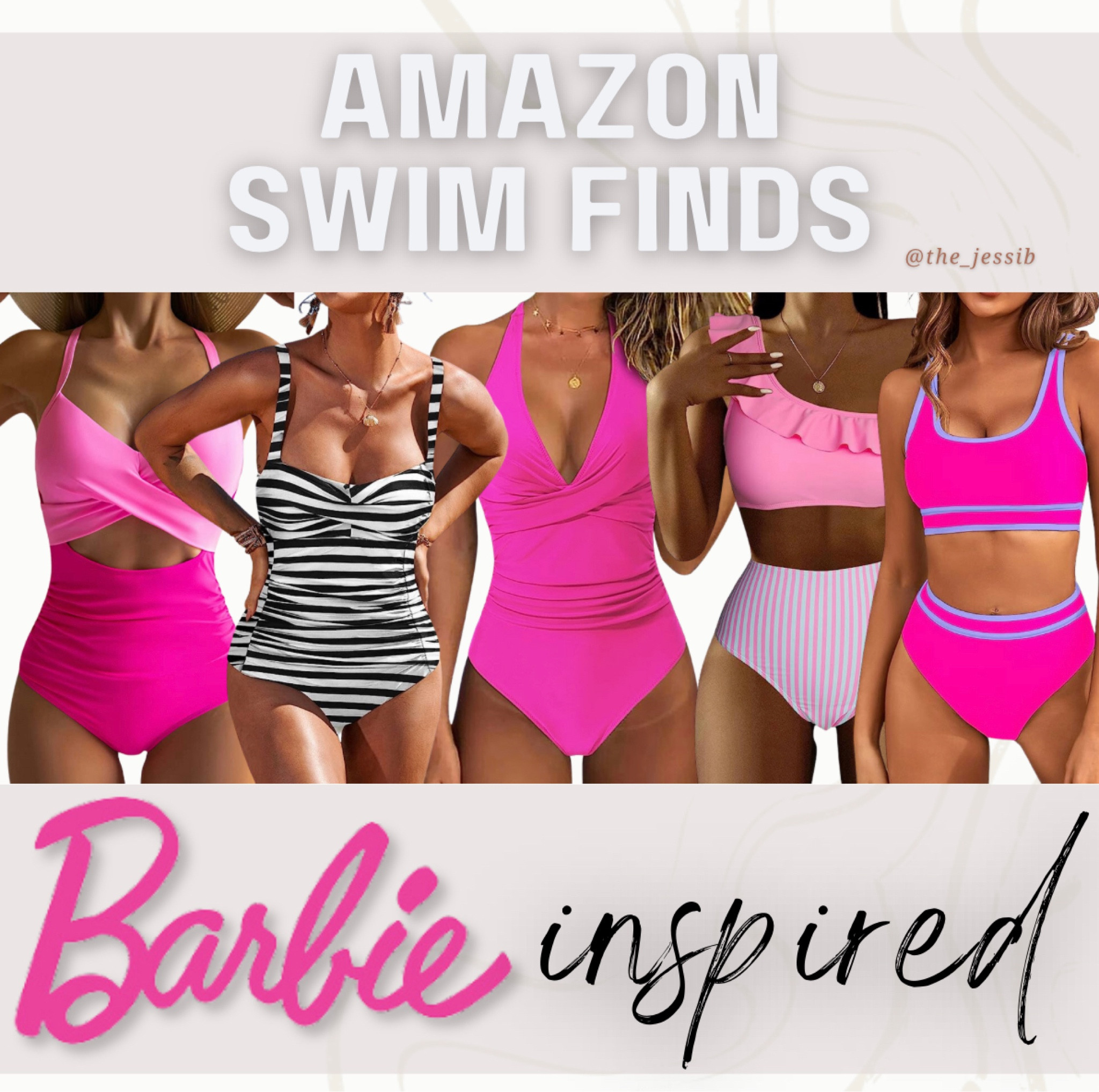 Feel like Barbie with these Barbie inspired swimsuits from Amazon! 

Many of these are on sale, don’t forget to clip the coupons! 

#amazonfinds #barbie #beachvacation #poolday #barbiemovie 

#LTKSeasonal #LTKFind #LTKswim