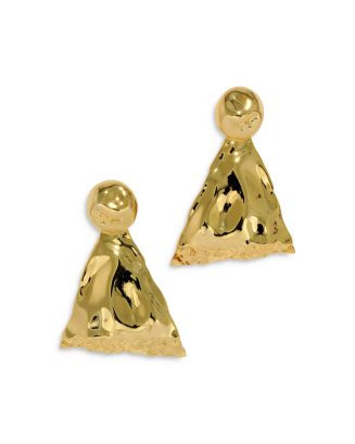 Brut Sculptural Triangle Drop Earrings in 14K Gold Plated | Bloomingdale's (US)