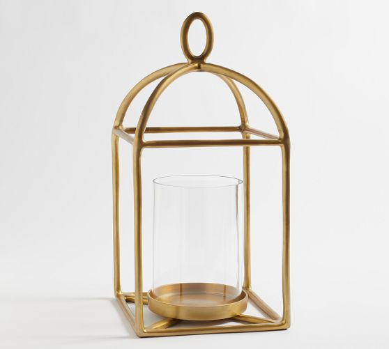 Fallon Forged-Iron Outdoor Lantern | Pottery Barn (US)