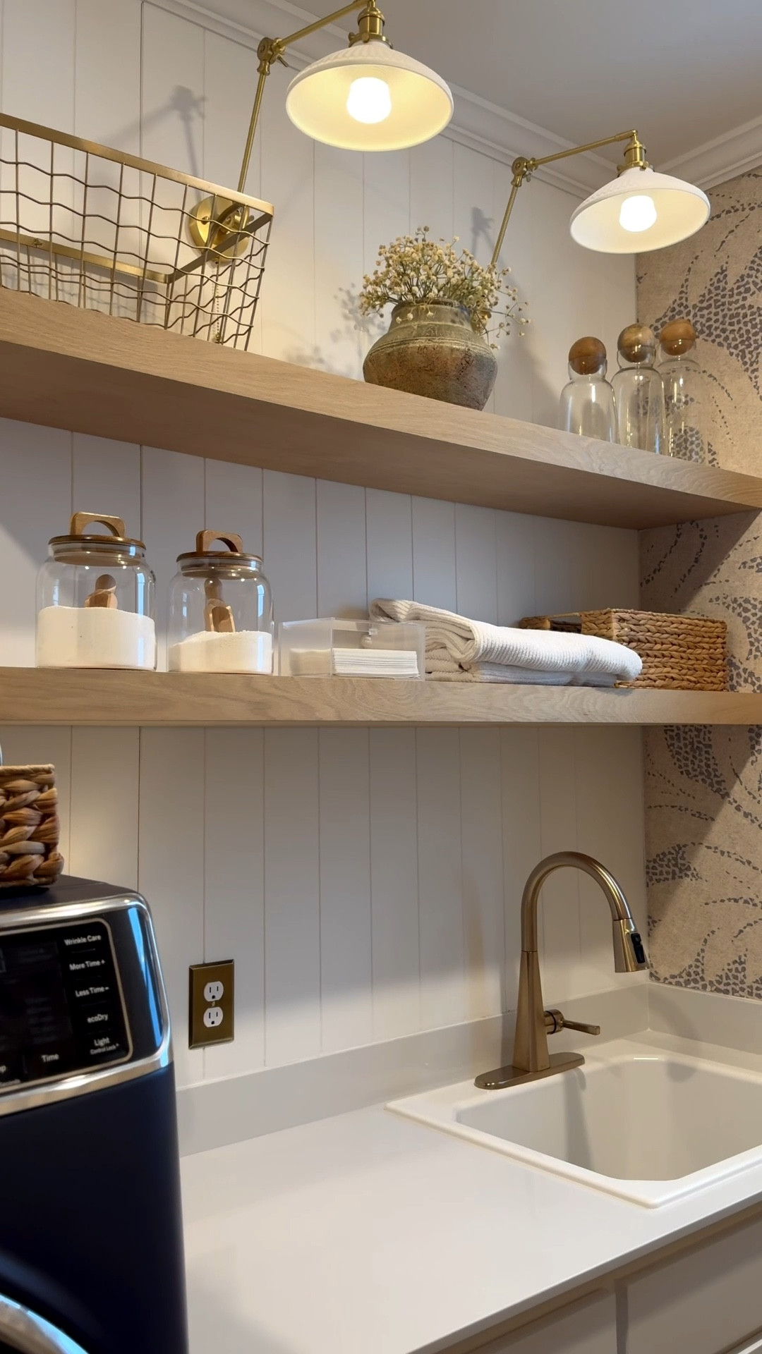 Laundry room, functional home, storage, organizers, storage ideas, wall hanger, Amazon finds, 

#LTKmomlife #LTKHome