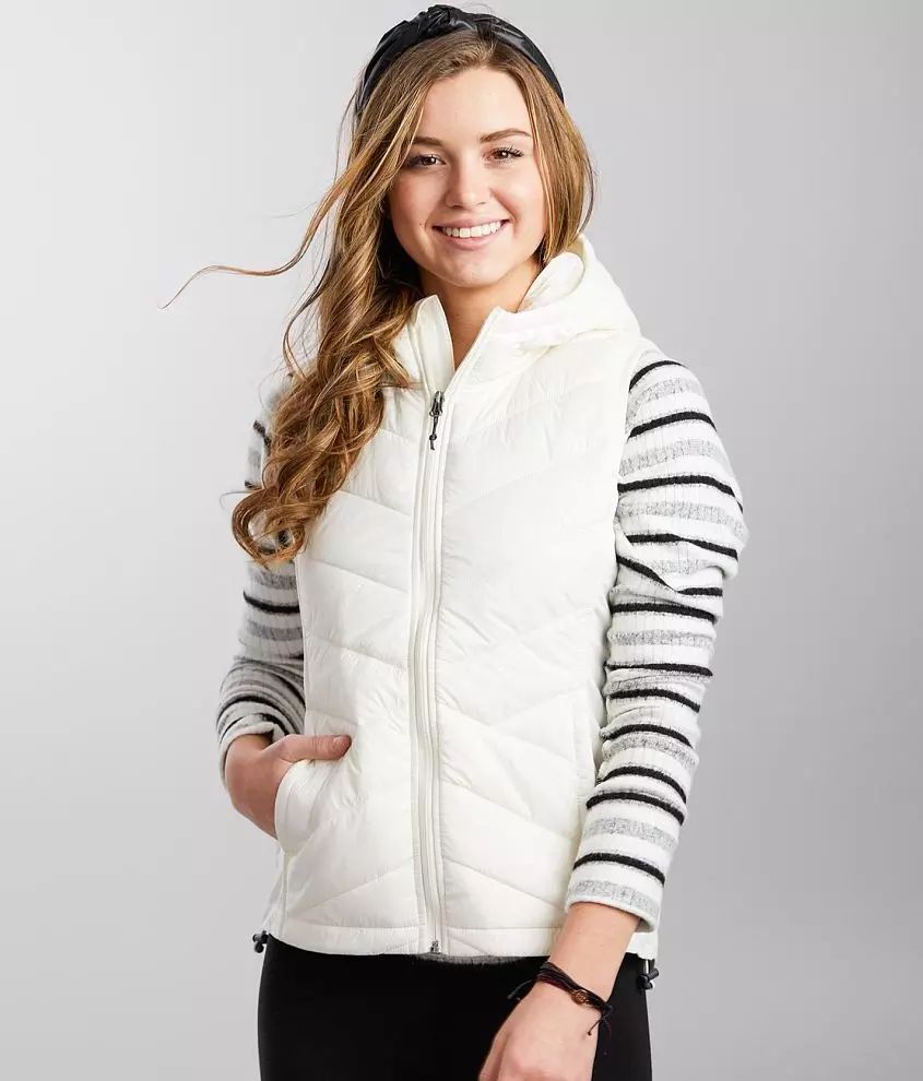 Hooded Puffer Vest | Buckle