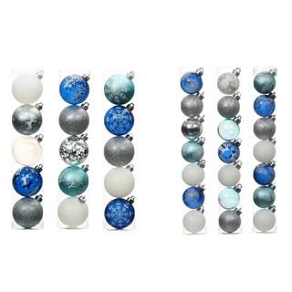 Assorted Silver & Blue Ornament Tube by Ashland® | Michaels Stores