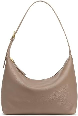 Kattee Meduim Hobo bags for Women Genuine Leather Crossbody Handbags Shoulder Purse for Work Casu... | Amazon (US)