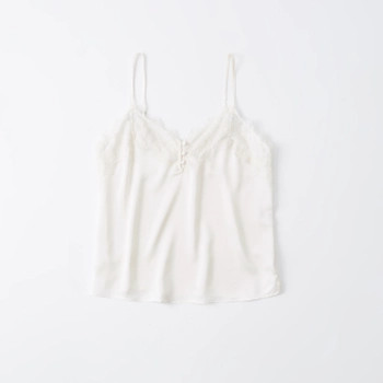 Lace-Trim Cami | Abercrombie & Fitch (US)