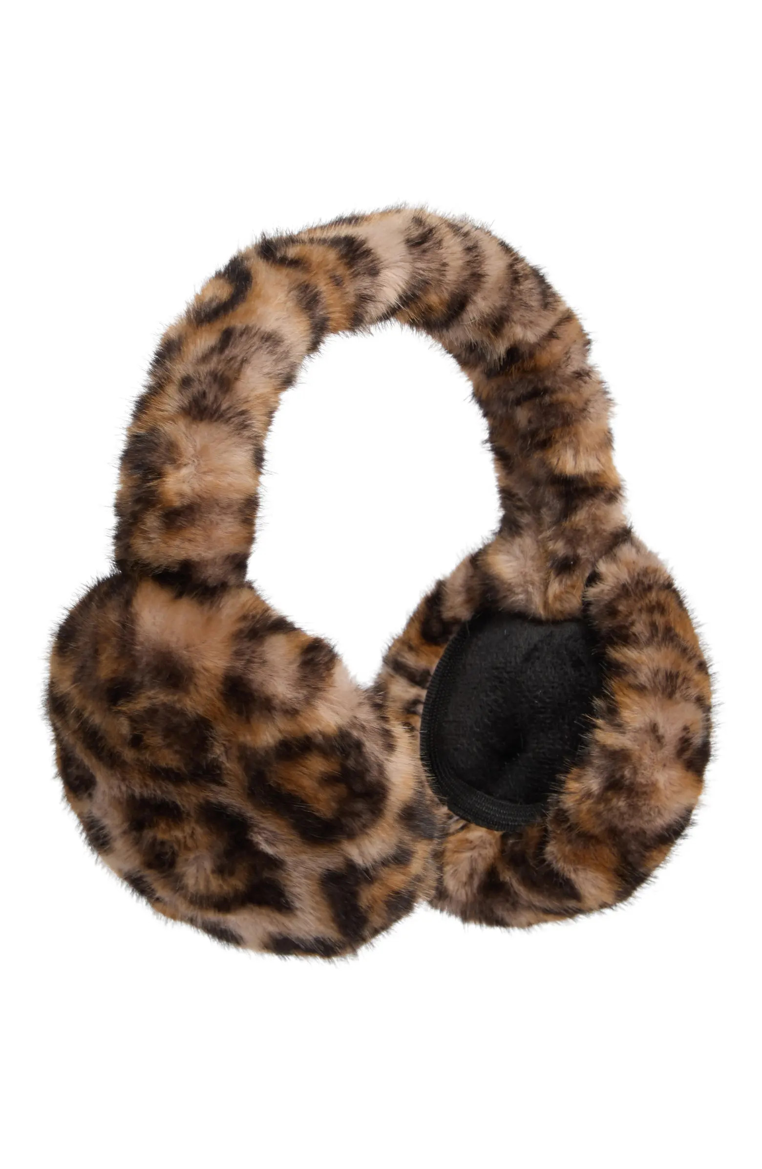 Leopard Faux Fur Earmuffs | Nordstrom