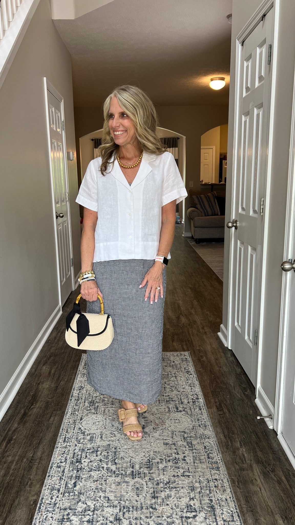 Like this skirt? Guess what? It’s a dress with a shirt layered over it. Wearing XS in both (Quince) 

#LTKOver40 #LTKFindsUnder100 #LTKSummerEdit