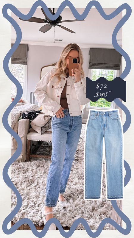 Abercrombie sale! My denim jeans are on sale for $72! These light wash jeans are so comfy and pair so nicely with a white top!

Abercombie, on sale, Abercrombie denim jeans, Abercombie summer styles, summer outfit 

#LTKfindsunder50 #LTKsalealert #LTKfindsunder100
