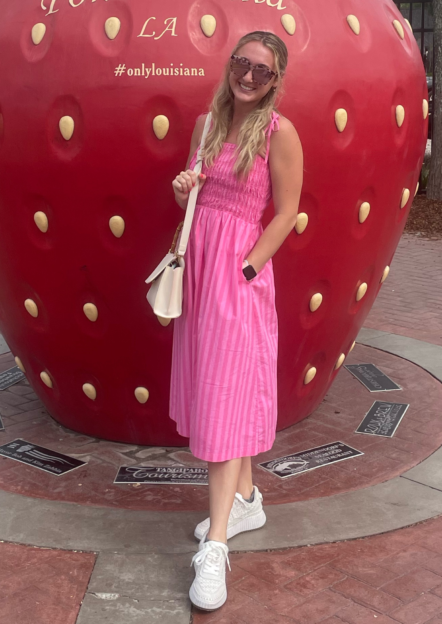Target dress size small 
Target platform shoes 
Bamboo cream purse 

#LTKstyletip #LTKitbag #LTKshoecrush