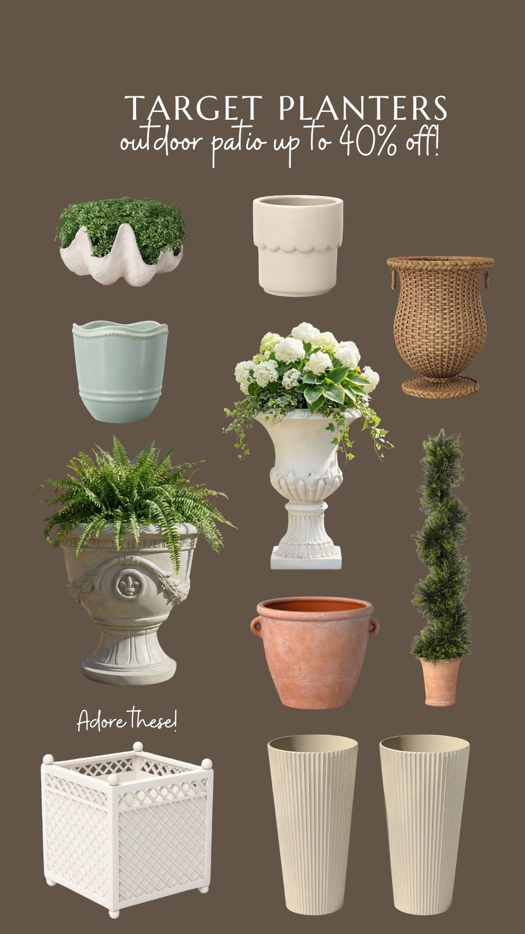 @Target planters ! 

#LTKHome #LTKSeasonal