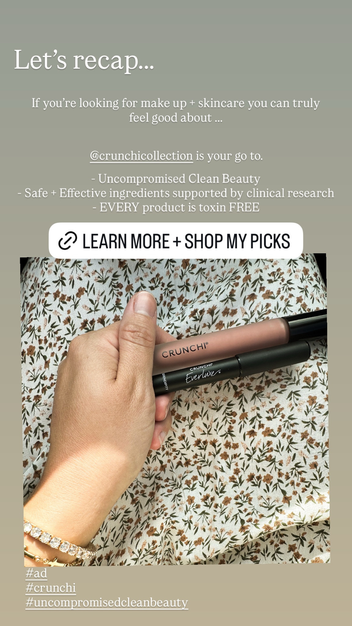 A combo built for fall🫶🏻

Low tox beauty, low tox make up, clean make up, beauty routine, lip gloss, lip liner, crunchi, fall make up 

#LTKBeauty #LTKFindsUnder100