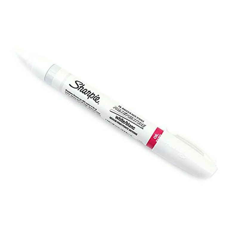 Sharpie Oil-Based Paint Marker, Medium Point, White Ink, Pack of 3 | Walmart (US)