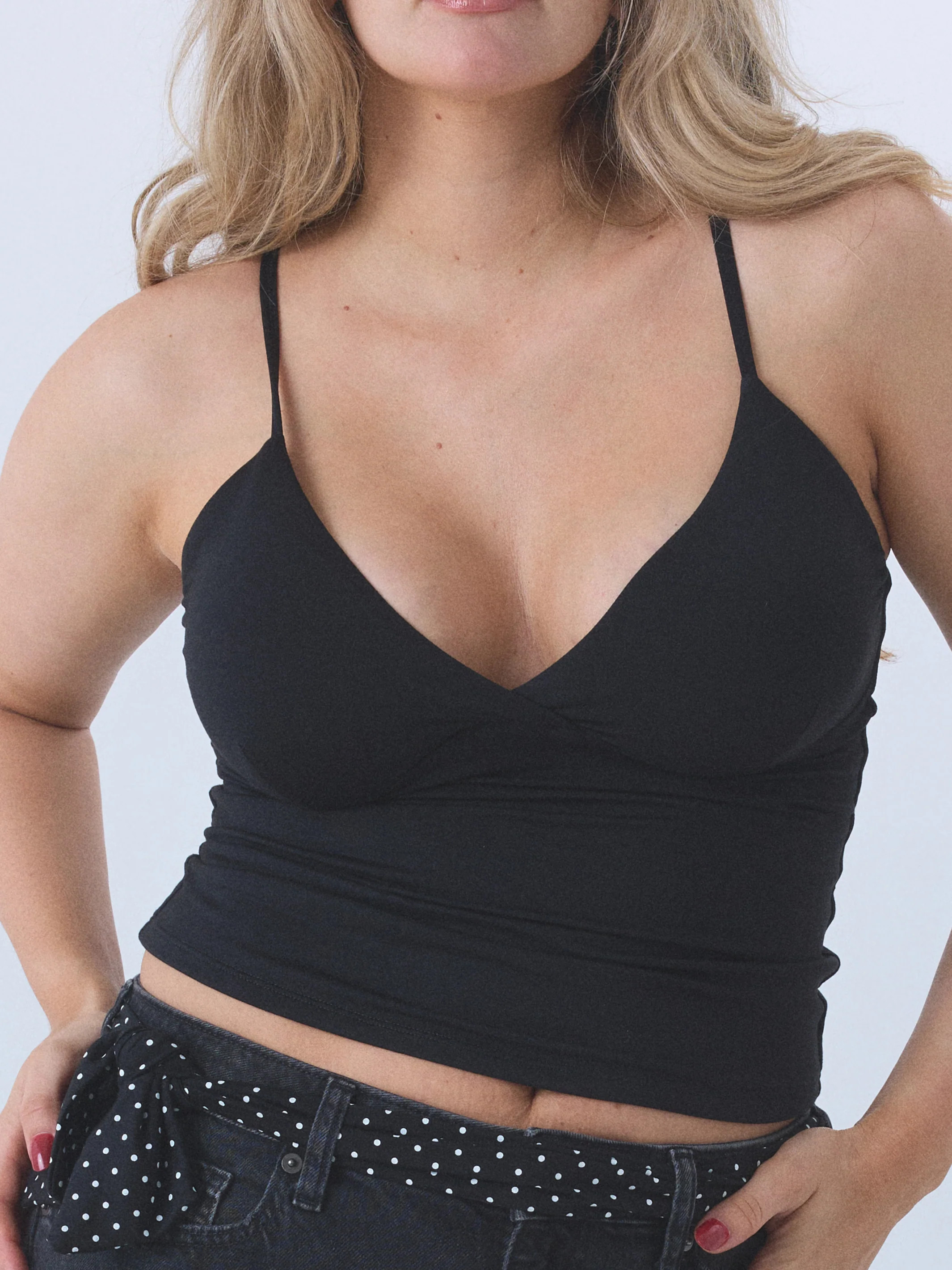 Solid Triangle Cami Tank | Klassy