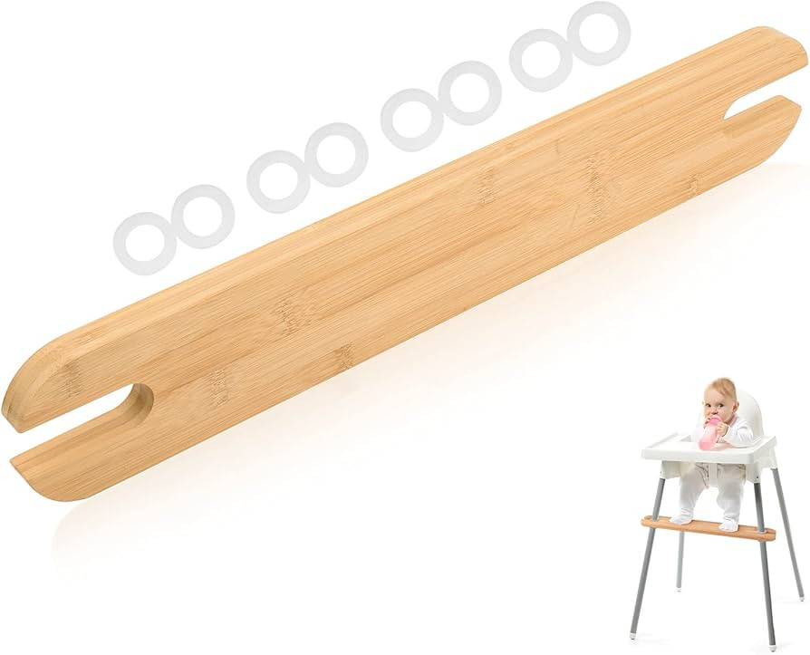 Impresa Bamboo Foot Rest for IKEA High Chair Accessories - High Chair Foot Rest To Increase Your ... | Amazon (US)