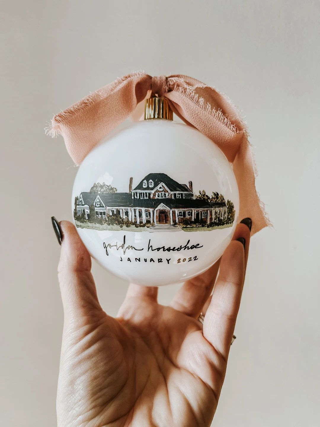 custom painted ornament | wedding gift | anniversary gift | home painting | housewarming gift | |... | Etsy (US)