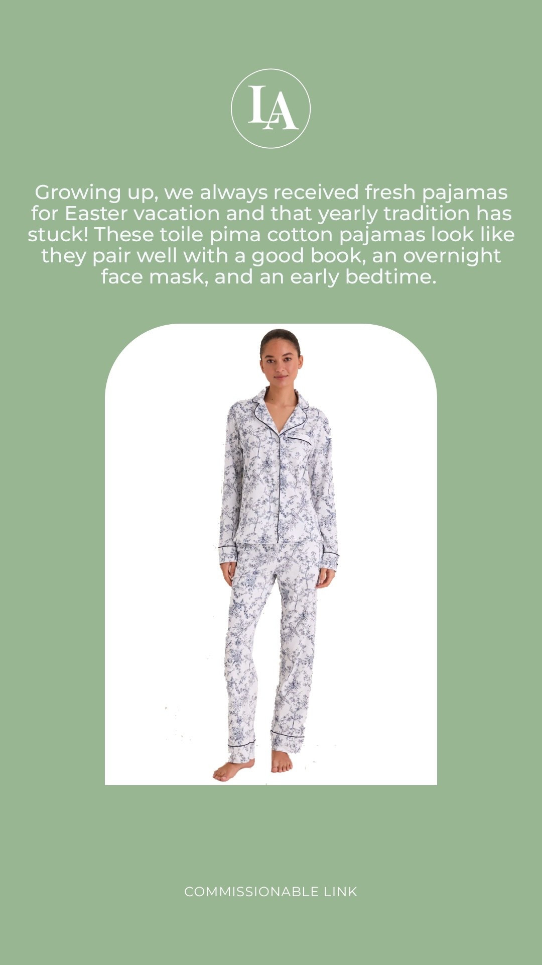 Tuckernuck White Pima Cotton Timeless Toile Pajamas 