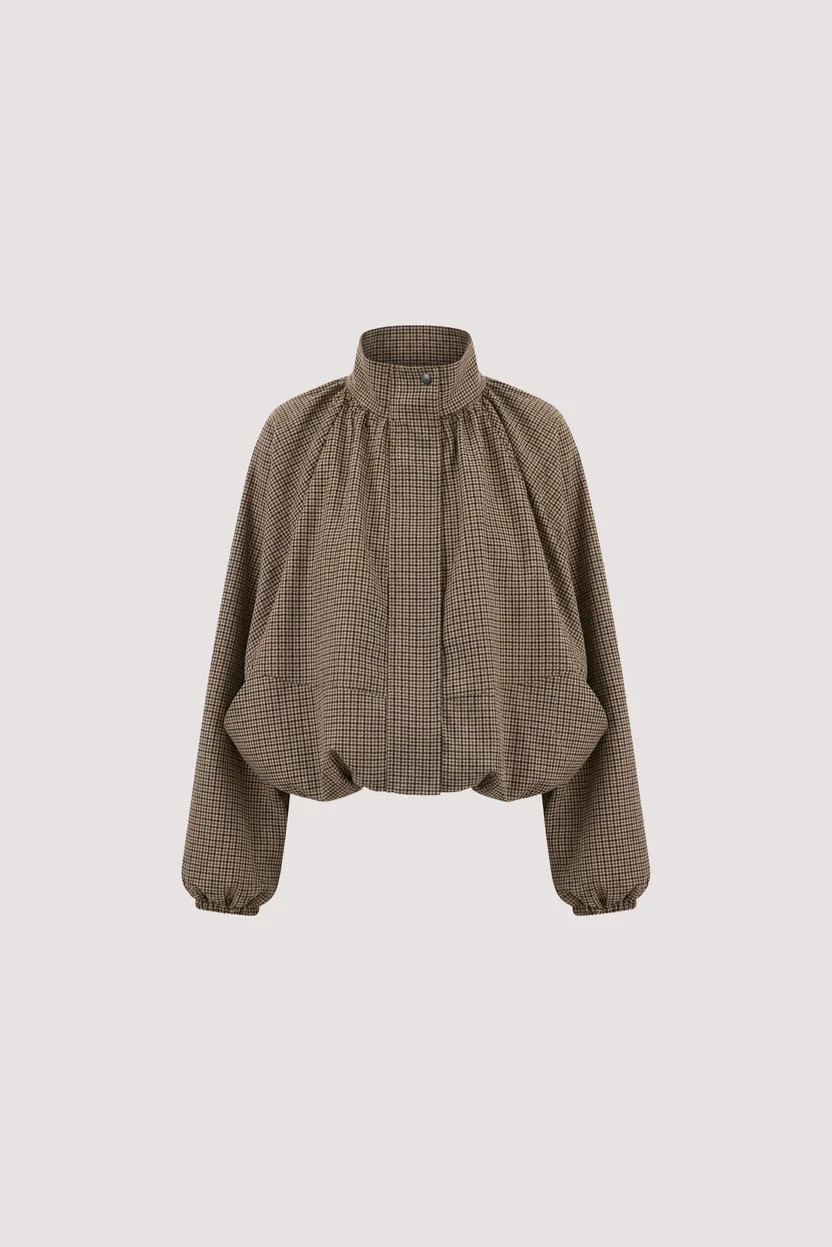 KIKO BUFF HOUNDSTOOTH JACKET | DISSH