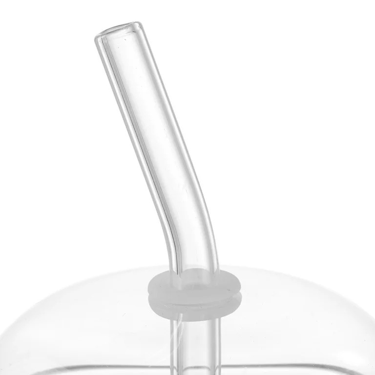 Better Homes & Gardens 16 oz Dome Lid Glass Tumbler, Clear | Walmart (US)