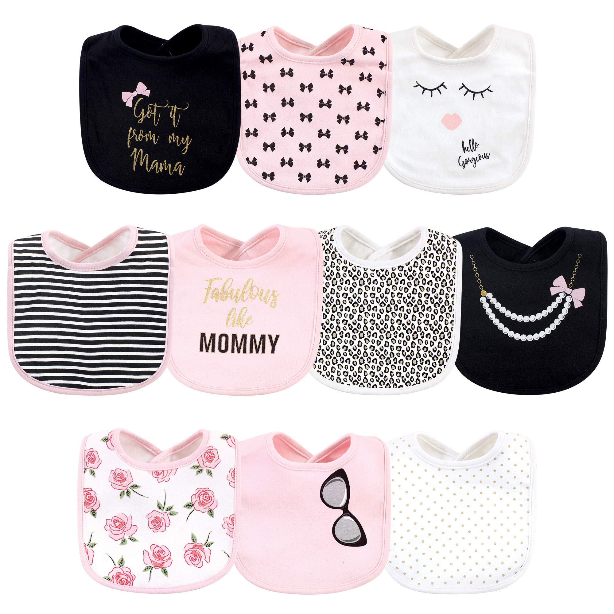 Little Treasure Unisex Baby Cotton Bibs | Amazon (US)