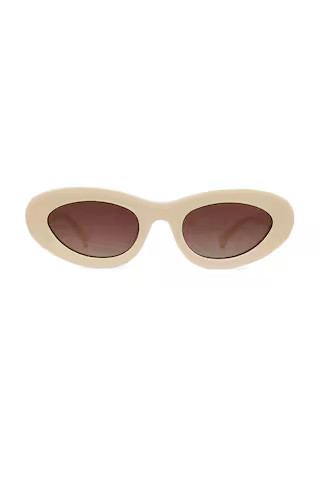ANINE BING Roma Sunglasses in Bone from Revolve.com | Revolve Clothing (Global)