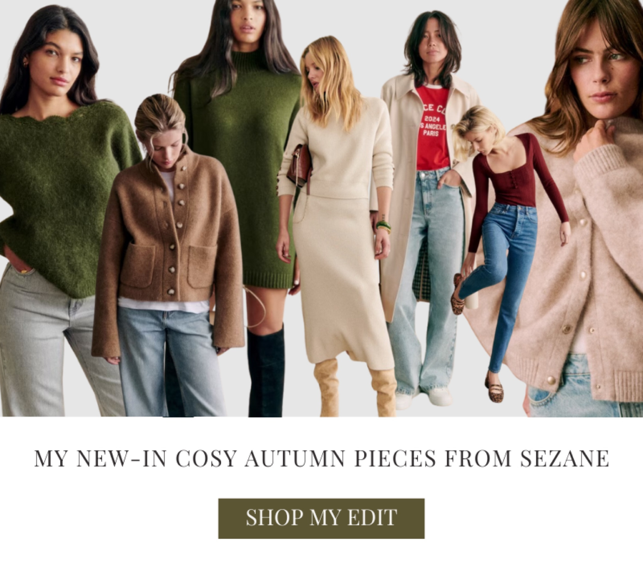 My recent cosy Sezane haul! Featuring knit cardigans, autumn jackets and jumper dresses

#LTKeurope #LTKautumn #LTKuk