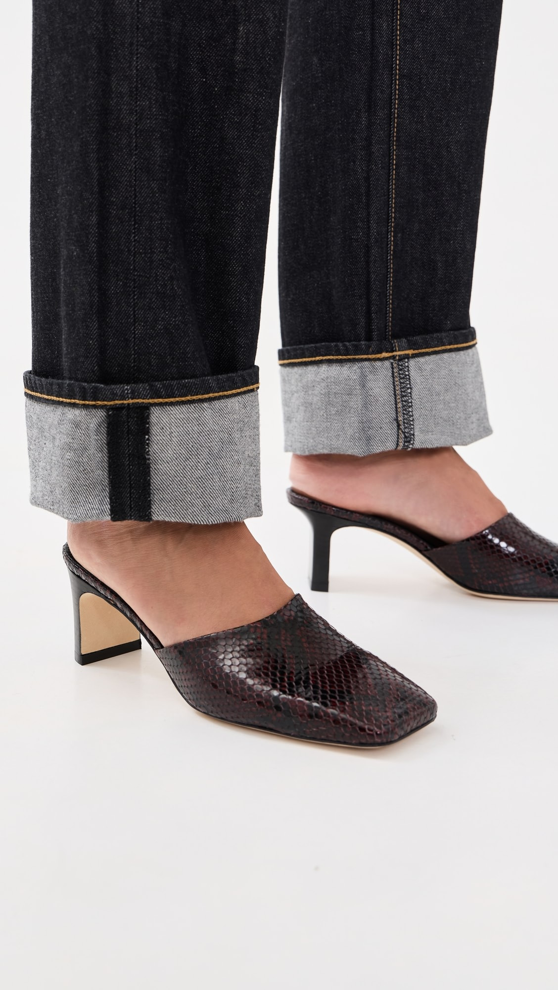 AEYDE Blithe Snake Print Pumps | Shopbop | Shopbop
