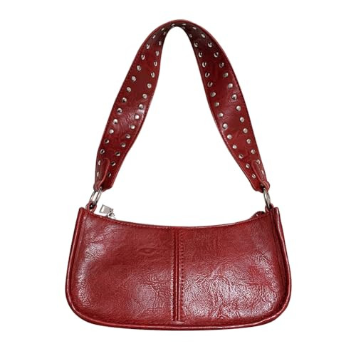 Shoulder Bags for Women Y2k Purse and Handbags Retro Studded Crossbody Bag Small Shoulder Purse L... | Amazon (US)