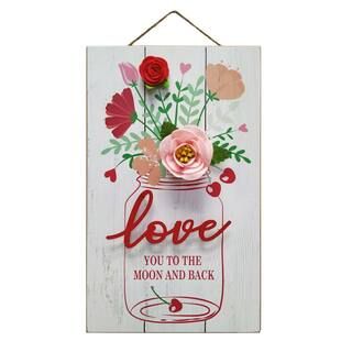 Floral Love Wall Sign by Ashland® | Michaels Stores