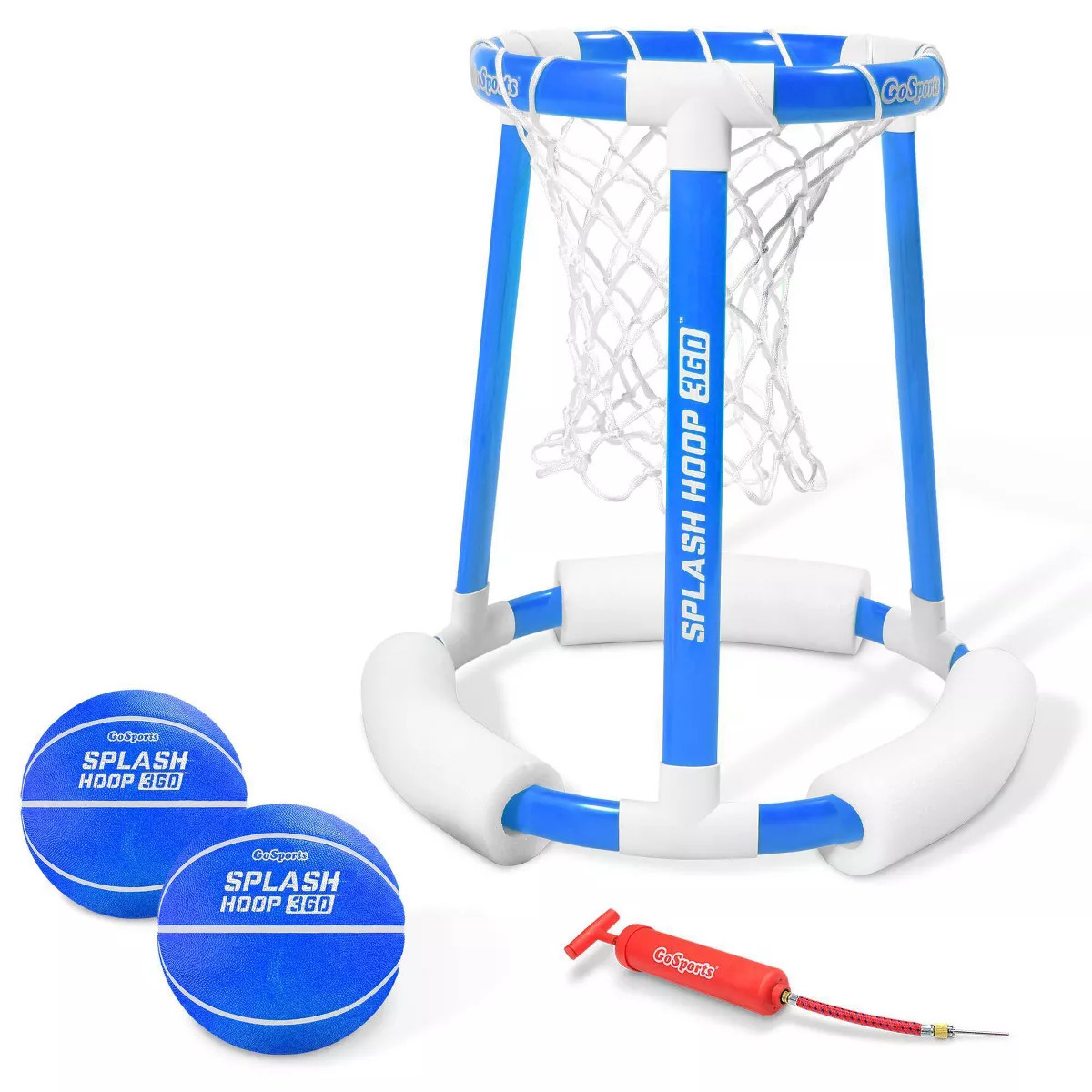 GoSports Splash Hoop 360 Floating Pool Basketball Game - Blue | Target