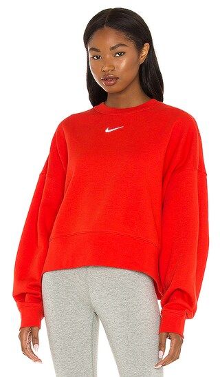 NSW Collection Fleece Crew in Chili Red | Revolve Clothing (Global)