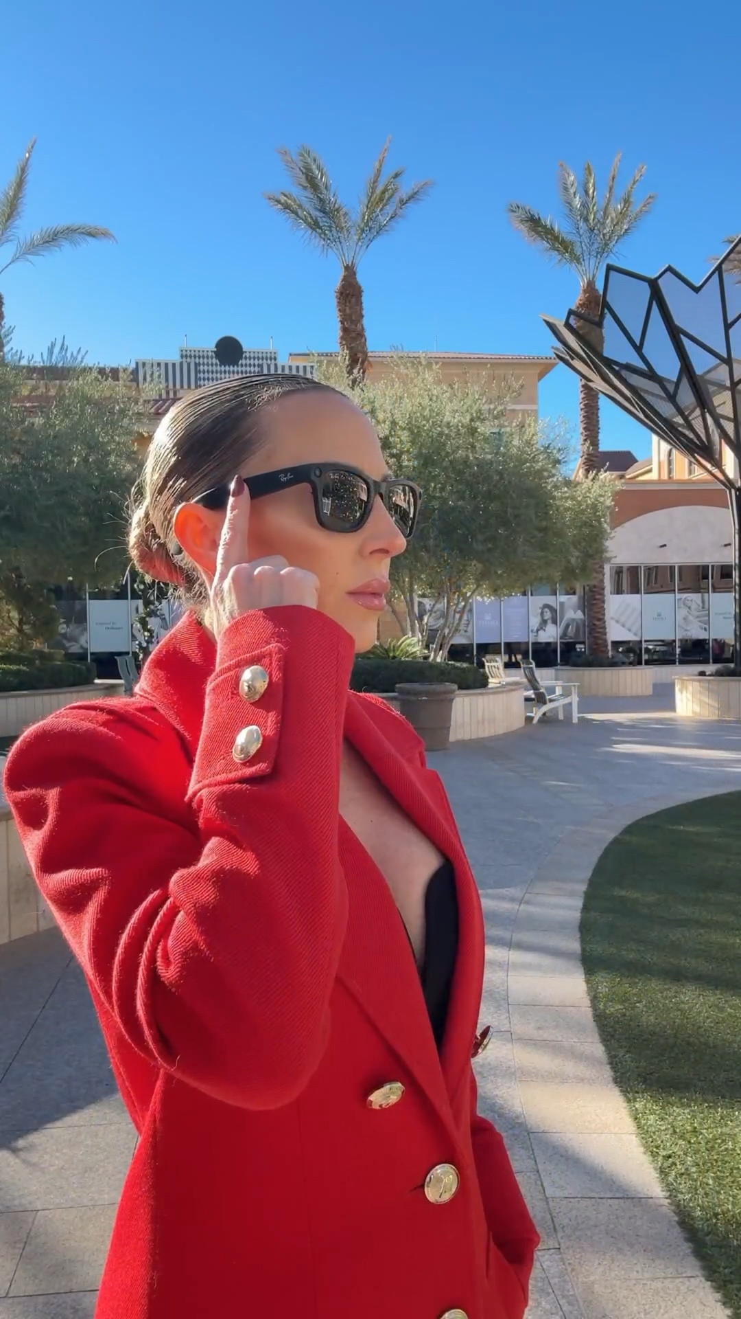 Ray-Ban Meta glasses are on sale and are so great for going hands free capturing POV video and photos, live translations, setting timers, remembering where you parked, playing music, asking questions and making calls. Get them or gift them!

#LTKvlog #LTKCyberWeek #LTKGiftGuide