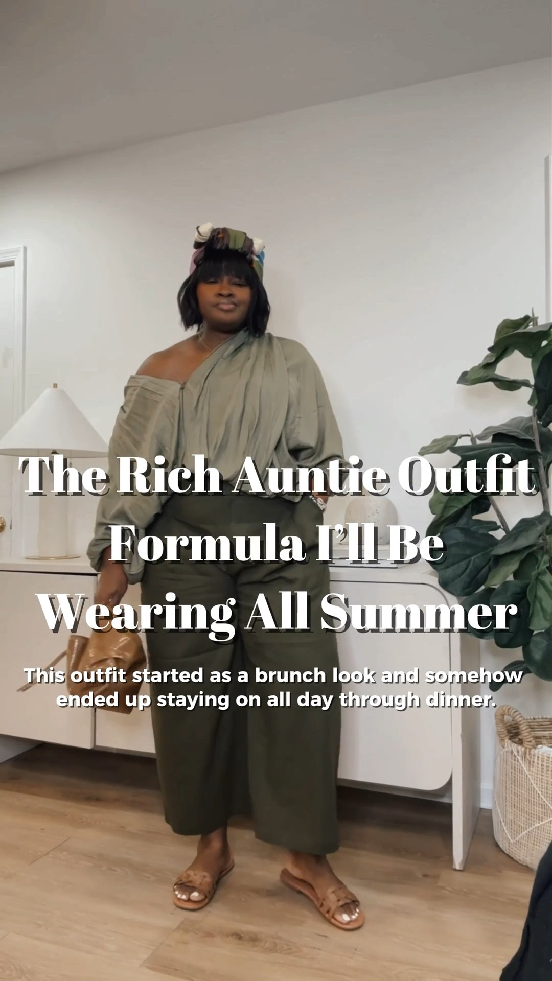 The ultimate rich auntie summer outfit. Featuring wide-leg pants, an effortless draped top, and comfortable sandals for a chic quiet luxury look that works from brunch to dinner. #RichAuntieStyle
#QuietLuxuryFashion
#OldMoneyAesthetic
#SummerOutfitIdeas
#WideLegPants
#VacationStyle
#BrunchOutfit
#EffortlessStyle
#PlusSizeFashion
#LTKStyle

#LTKootd #LTKMidsize #LTKSeasonal