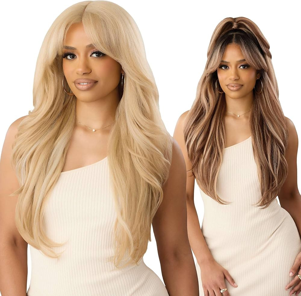 Outre Lace Front Wig -Perfect Hair Line 13X6 - PH 1 (DEEP WINE 99J) | Amazon (US)