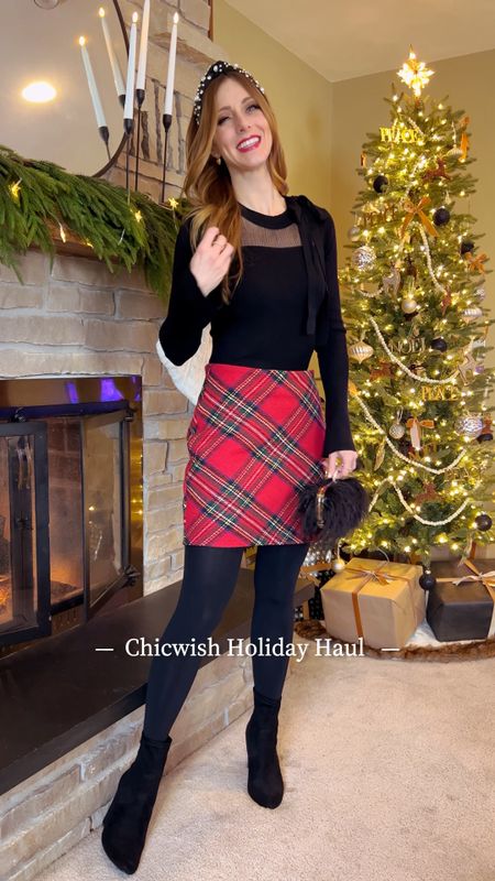 Have you checked out Chicwish for Christmas sweaters/skirts/dresses!? They actually have a really great selection of festive yet fairly affordable finds!
Here’s my sizing details:
Wearing a S/M in the plaid poncho
Wearing a M in the red plaid skirt, but I had extra room
Wearing a size S/M in the black bow sweater
Wearing a S/M in the cardigan, but the sleeves were a little short for me.
*All of the Chicwish items were gifted to me to share with you

Christmas outfit | tartan plaid skirt | holiday outfits | Christmas sweater


#LTKVideo #LTKHoliday #LTKfindsunder50
