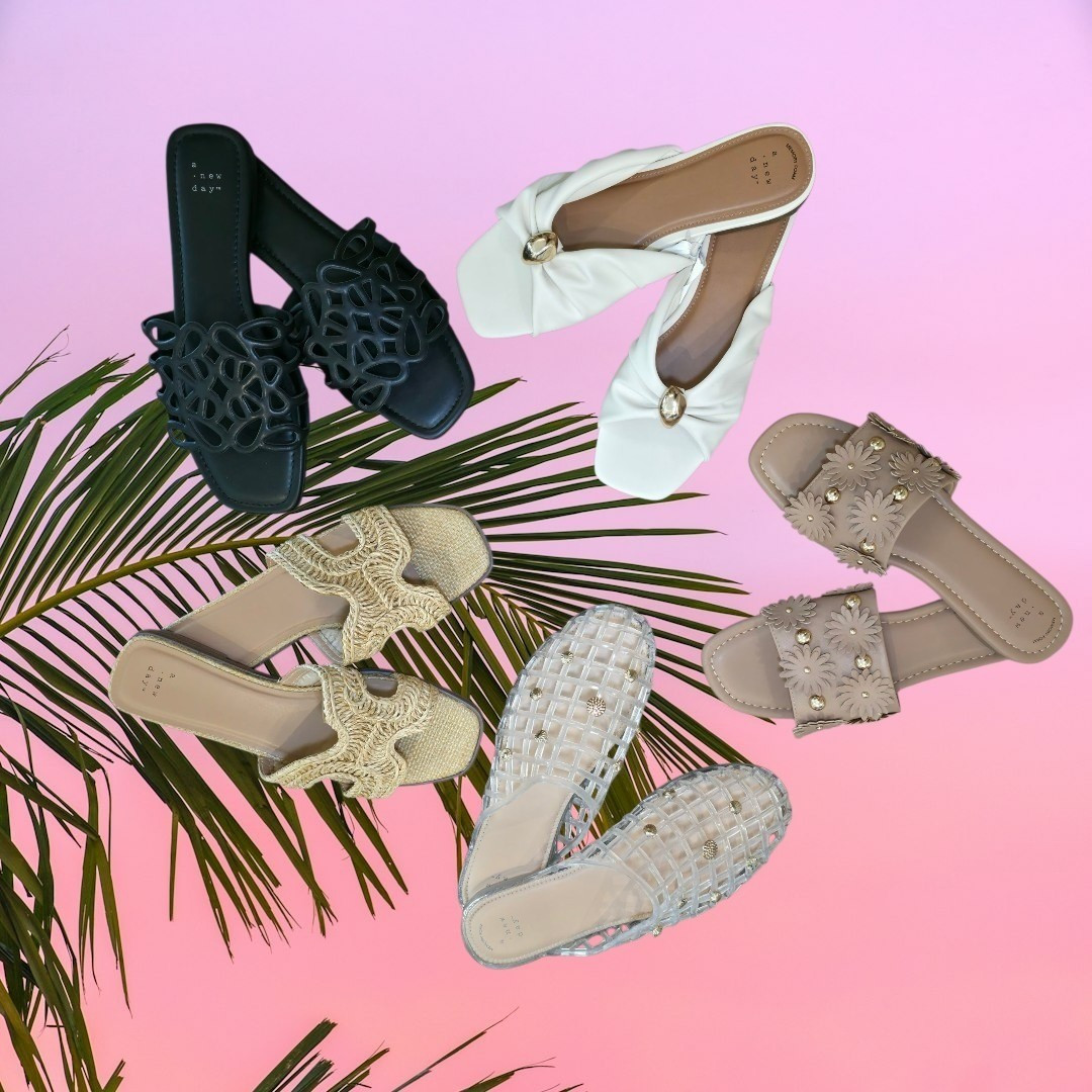 My summer sandal lineup is officially ready to go ☀️👡A few of these are dupes for higher-end styles… but you’d never know 😉Size up half in jelly shoes and white sandals everything else true to size 

