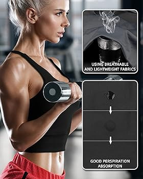 Yoga Tank Tops for Women Padded Sports Bra Workout Crop Tops Running Yoga Tank Top Built in Bra M... | Amazon (US)