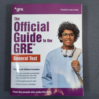 The Official Guide to the GRE General Test Fourth Edition Paperback Book VG | eBay US