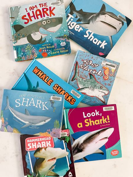 Lots of shark books for the kiddos! #sharkweek #toddlerreads

#LTKkids #LTKfamily