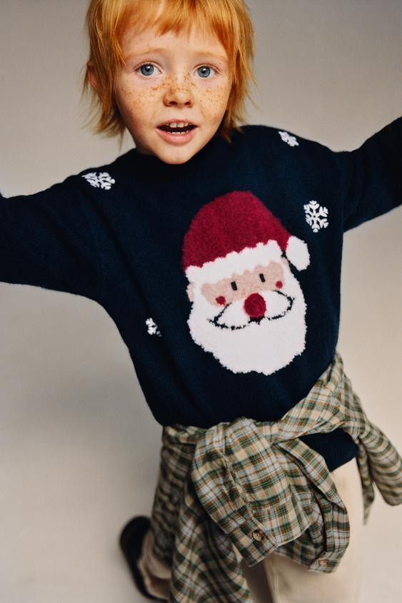SANTA KNIT JUMPER | Zara US