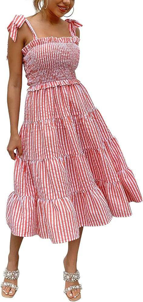 Feditch Women's Solid Bodycon Long Sleeves Maxi Hoodie Dress with Pockets | Amazon (US)