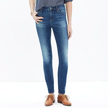 9" High Riser Skinny Skinny Jeans in Dayton Wash | Madewell