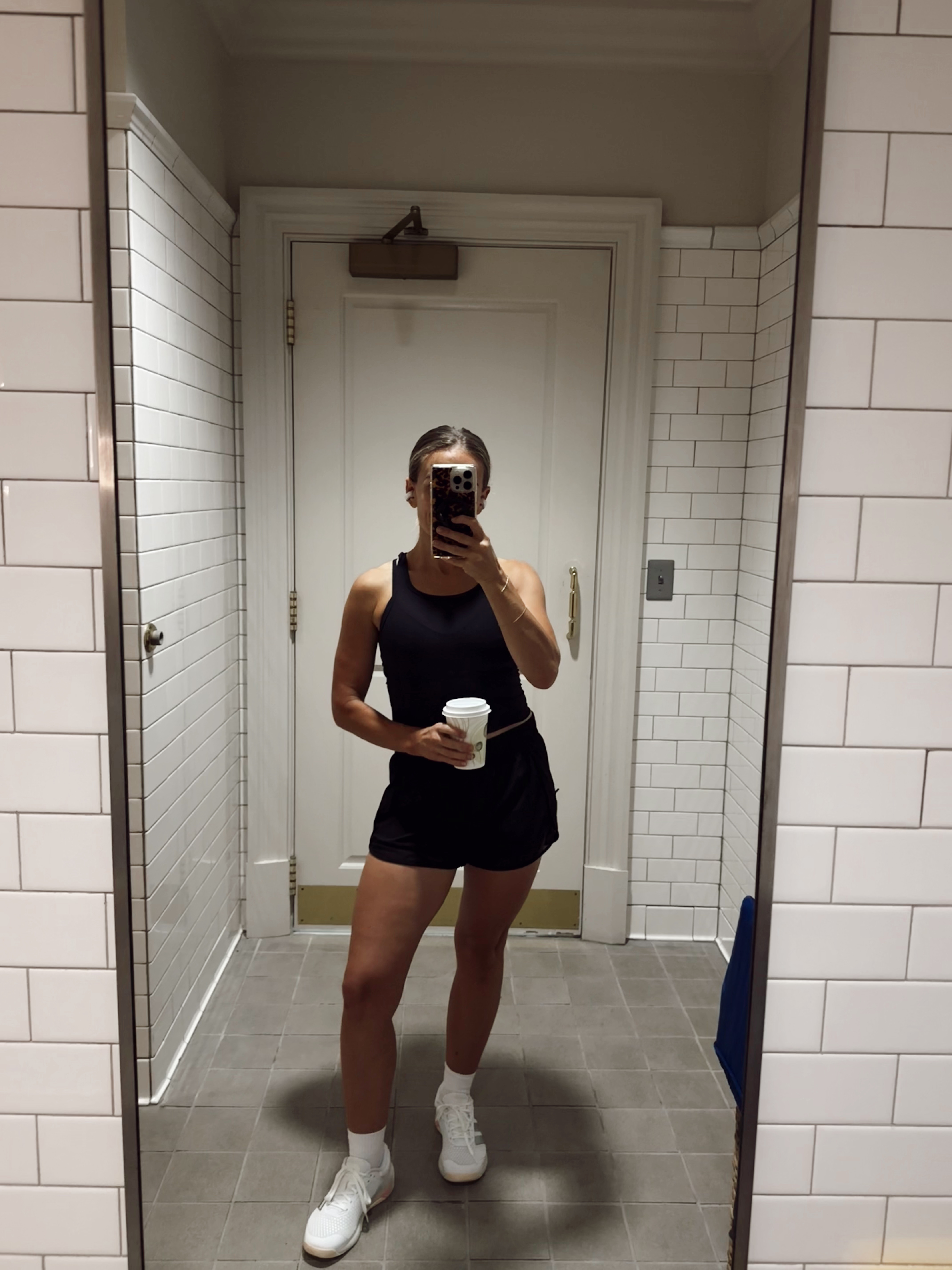 HEAVY LIFTING WORKOUT--I’m wearing my Athleta shorts today since they were clean, but I like my Amazon dupes even better and they’re cheaper. I love the top - size up!! (The matching leggings are insanely flattering too.) 

 #LTKootd #LTKActive