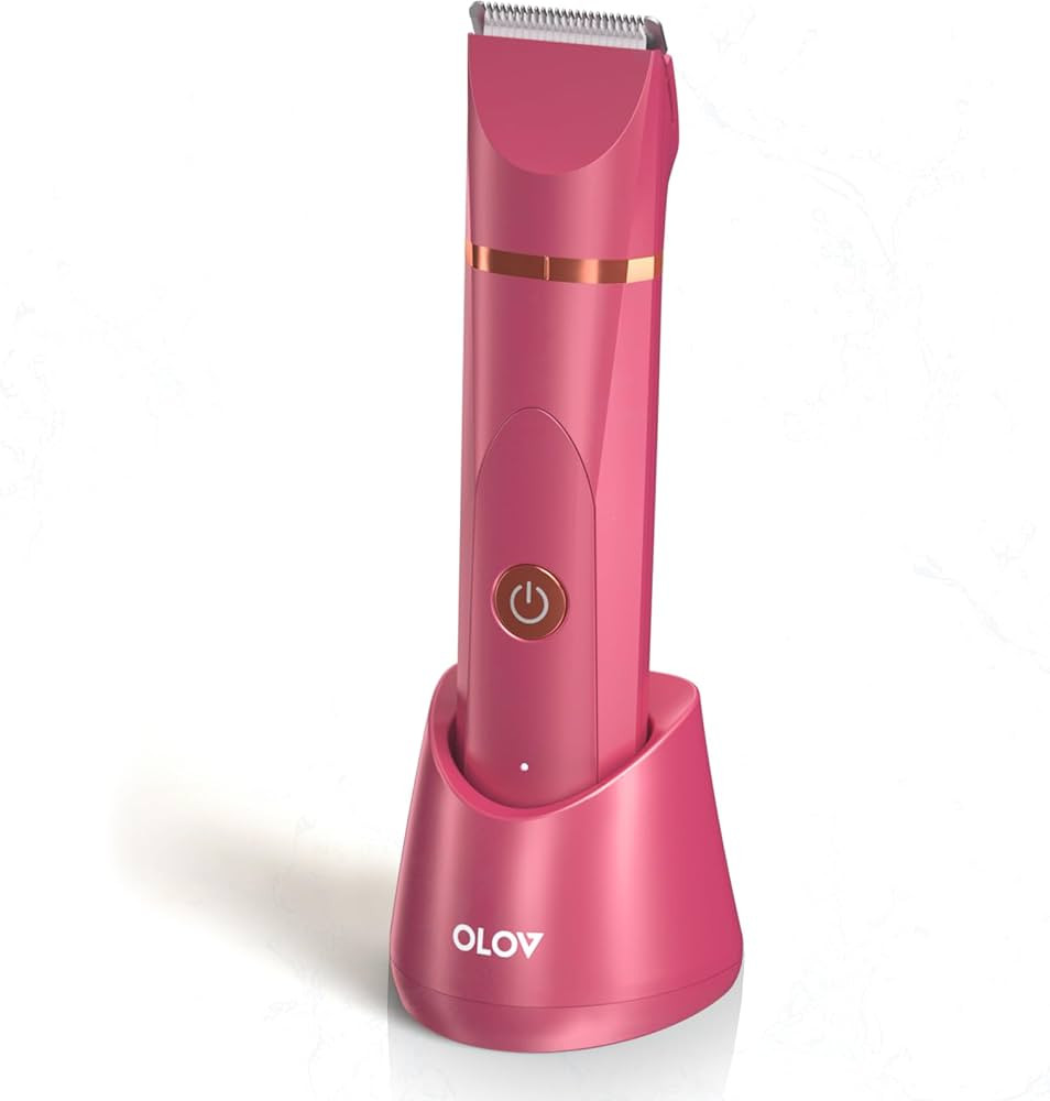 OLOV Electric Body Hair Trimmer - Groin Trimmer for Men - Bikini Trimmer Women - Wet/Dry Shaver G... | Amazon (US)
