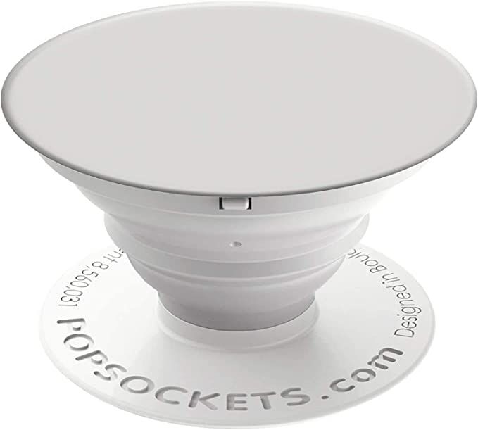 PopSockets: Collapsible Grip & Stand for Phones and Tablets - White | Amazon (US)