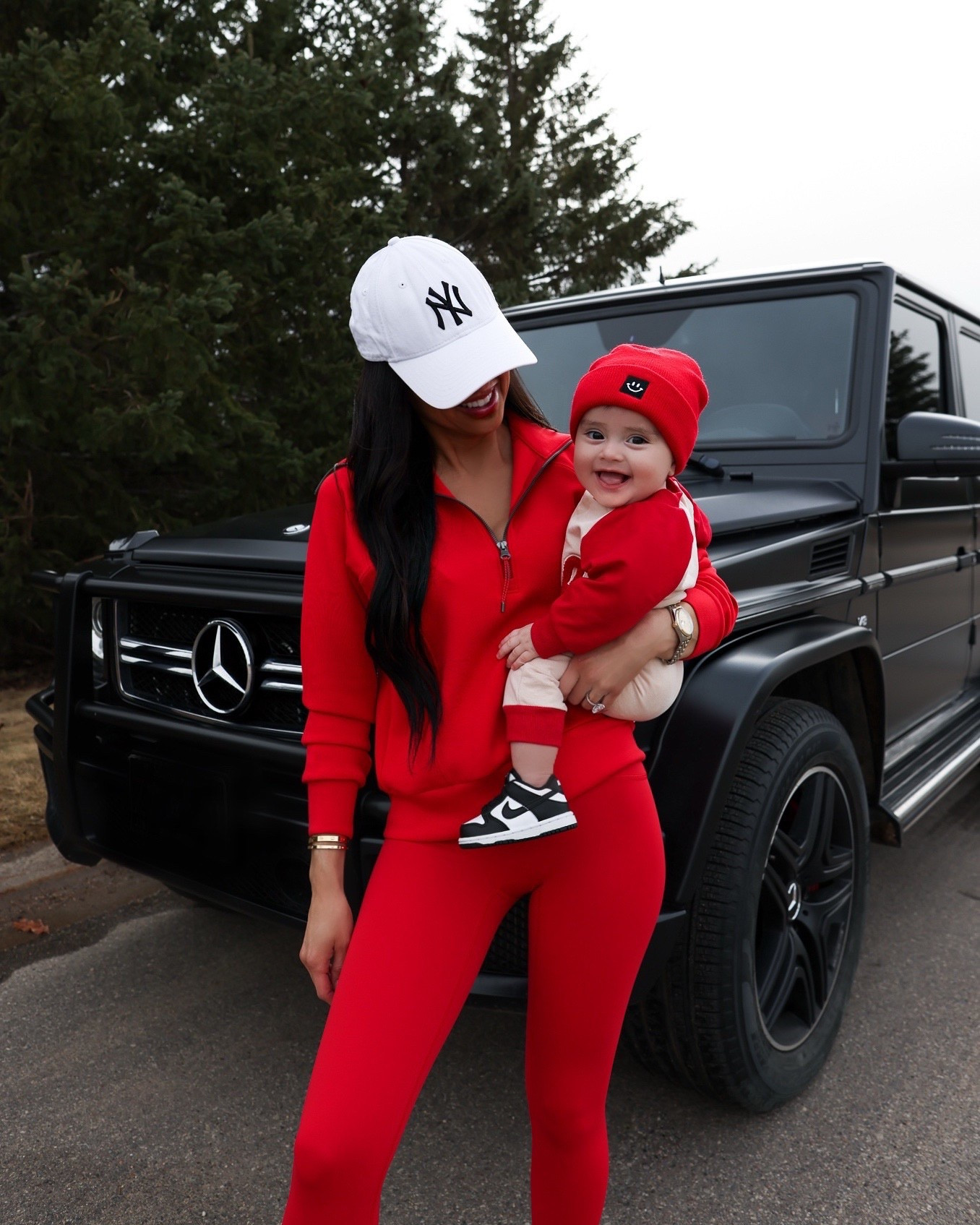 Mom on the go 🤝 activewear that can keep up. This @Spanx AirEssentials combo is buttery soft and so flattering, I love it for our morning walks! It’s chic enough to wear all day for errands and lunch, too.

Leggings & Top - Wearing an XS
Nike Dunk Sneakers - run TTS

Miamiamine Spanx favorites activewear must haves mom approved outfit comfy casual style spring fashion athleisure must haves gym essentials elevated basics luxury

#LTKmomlife #LTKActive #LTKPetite