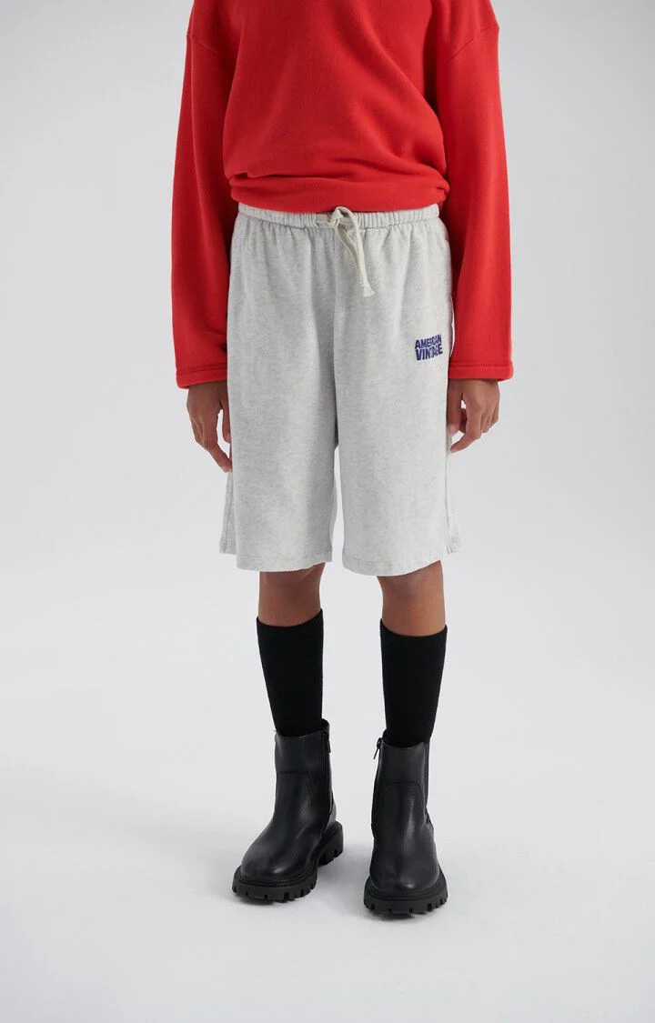 American Vintage Kids Shorts Ykobow Arctic Melange | Shop.app
