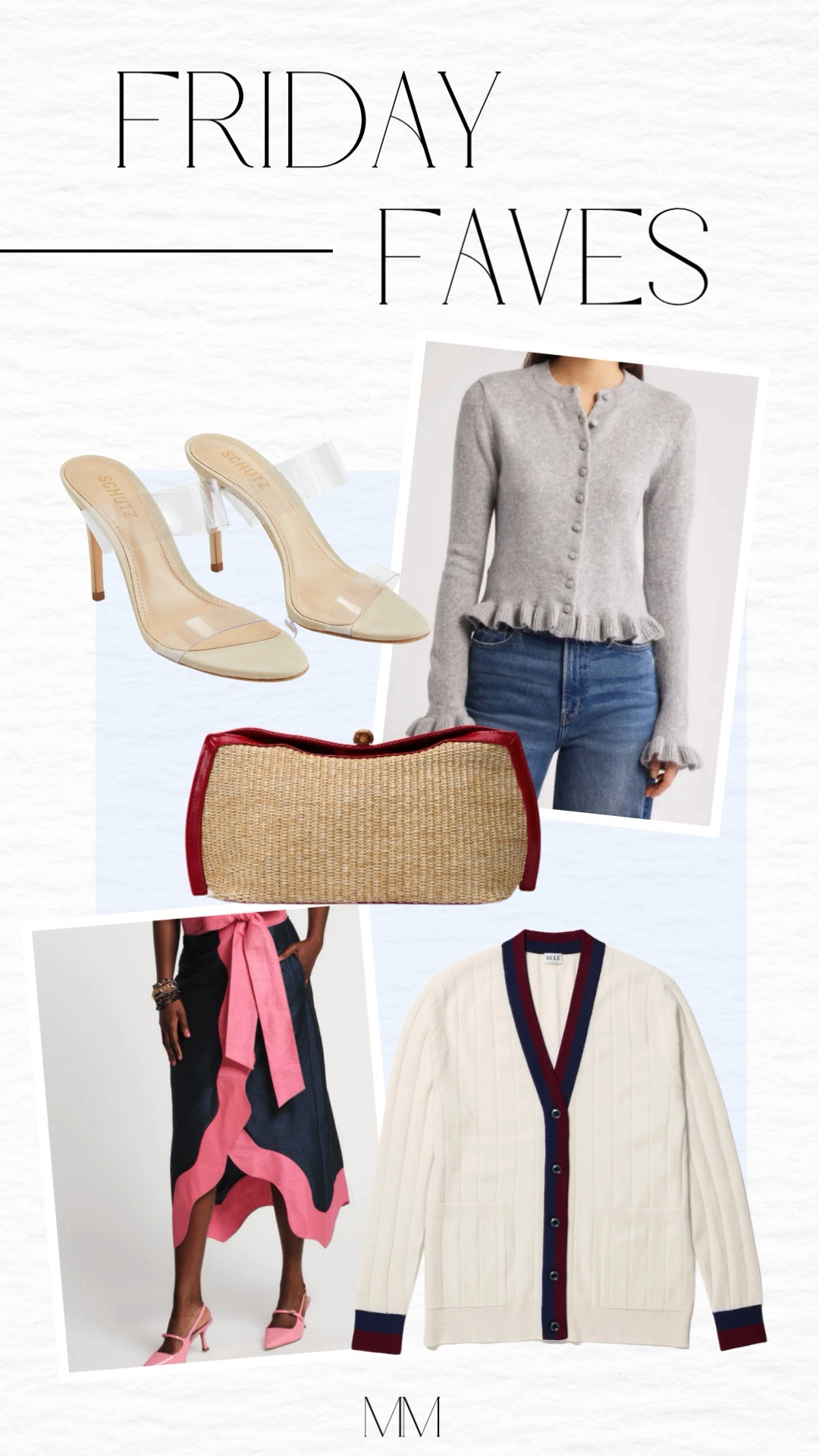 Friday favorites you’ll wear on repeat. Neutral staples with a polished feminine touch from clear heels to a classic cardigan and statement skirt. Easy pieces to elevate your everyday outfits.

[ltk style inspo, friday favorites, neutral outfit ideas, chic everyday outfits, capsule wardrobe staples, clear heels outfit, cardigan outfit ideas, feminine style, elevated basics, spring outfit inspo, classic style outfits, effortless chic look]

#LTKSaleAlert #LTKOver40